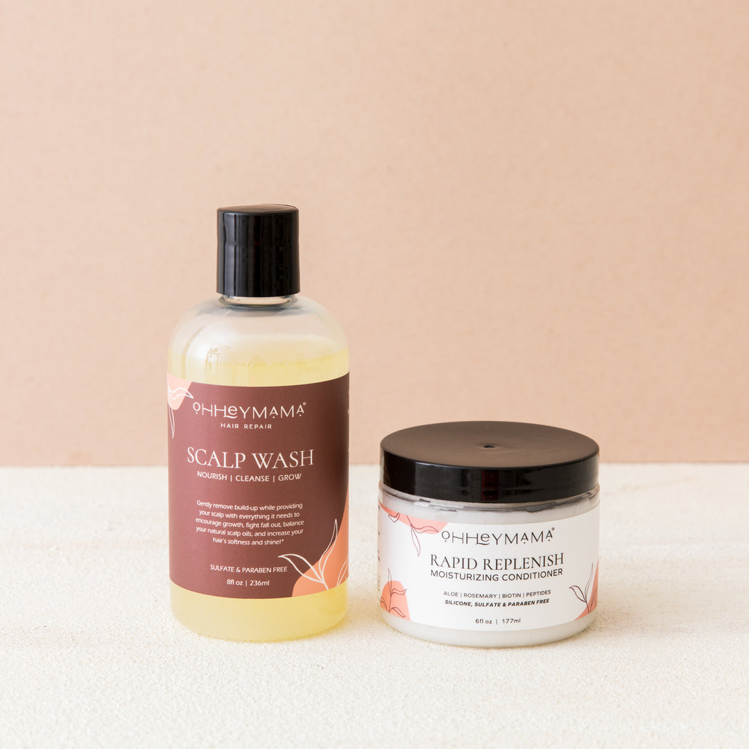 Scalp Wash Shampoo and Hair Conditioner
